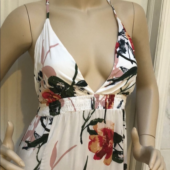 FLORAL PRINT MAXI DRESS - Picture 6 of 9